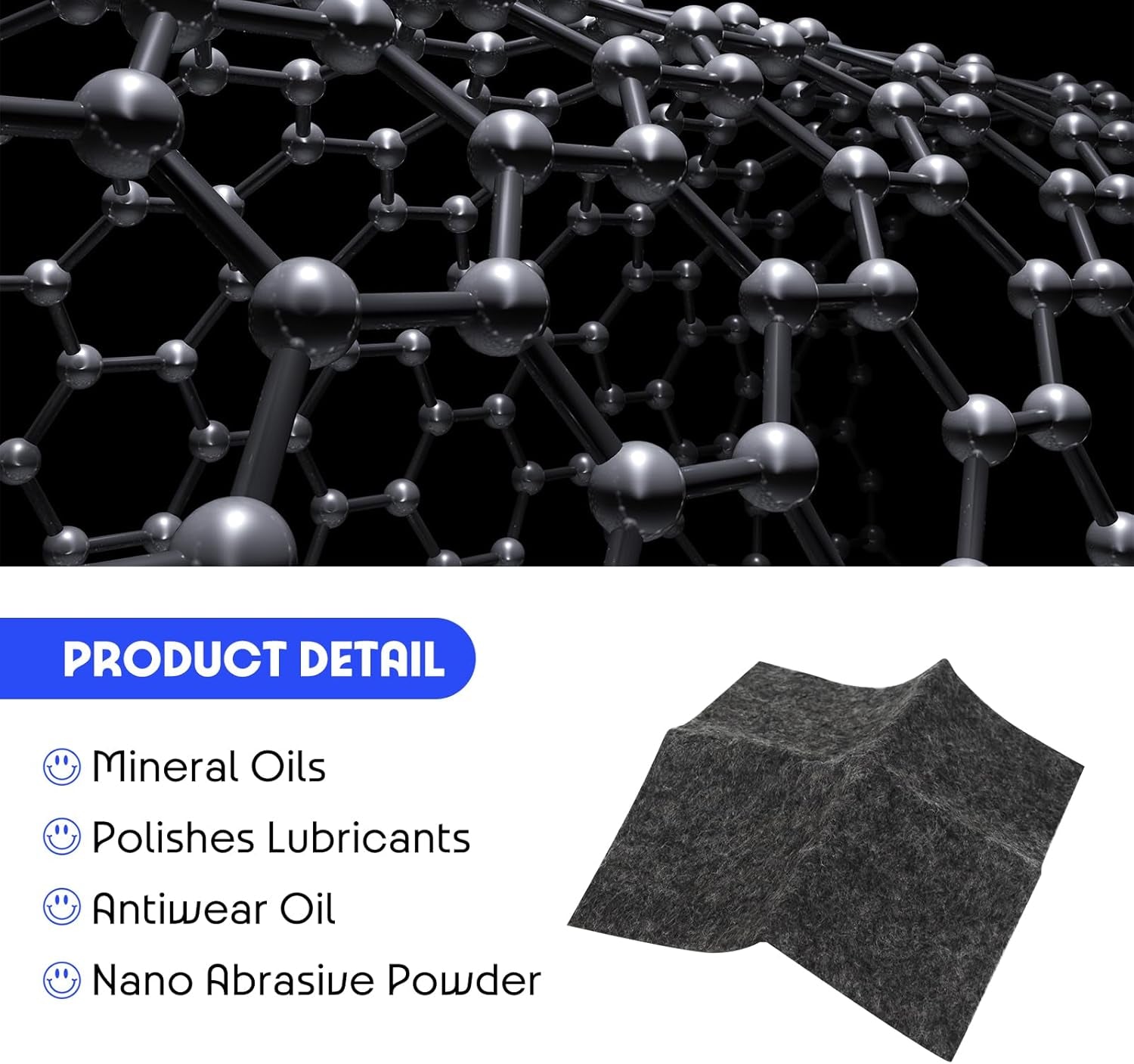 6 Piezas Paño Nano Brillante Multifuncional, Cuadrado Mágico Reparar Arañazos, Rectángulo Magic Cloth Reparar Rayones, Quita Ralladuras Coche Para Auto Mantenimiento